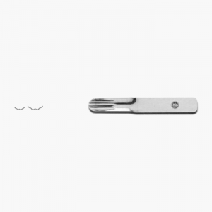 Sgorbie inox gronda per decorare - Art. DB826/08