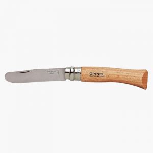 Coltello opinel inox con punta tonda 7 - Art. O07VRIPT